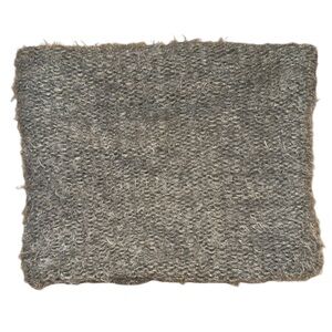 Simplicity Gray Knit Neck Scarf